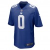 Maillot Homme New York Giants Azeez Ojulari 0 Nike Royal 2021 NFL Draft